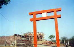Osho’s birth place japanese gate